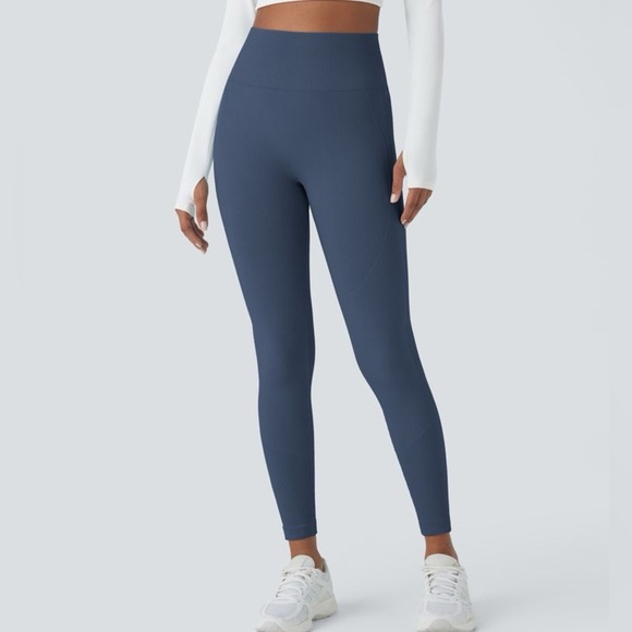 Halara Seamless Flow High Waisted Tummy Control Butt Lifting Yoga Leggings SZ S - Picture 2 of 5